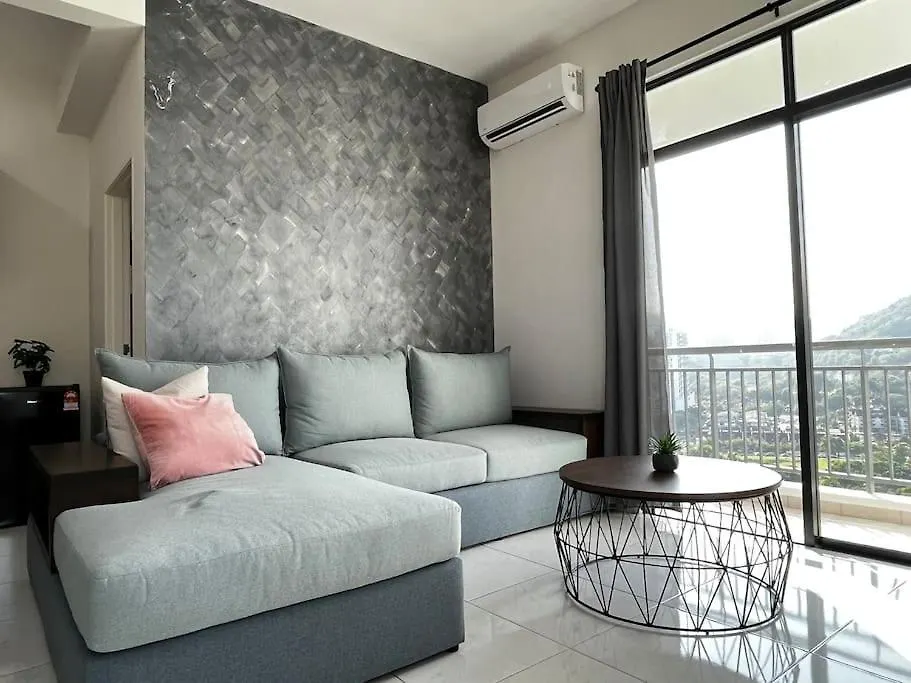 Sun Executive Suite Entire Unit @Bayan Lepas #5Pax #Queensbay #Spice #100Mbps 0*,